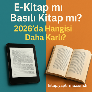Read more about the article E-Kitap mı Basılı Kitap mı? 2026’da Hangisi Daha Karlı?