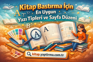 Read more about the article Kitap Bastırma İçin En Uygun Yazı Tipleri ve Sayfa Düzeni