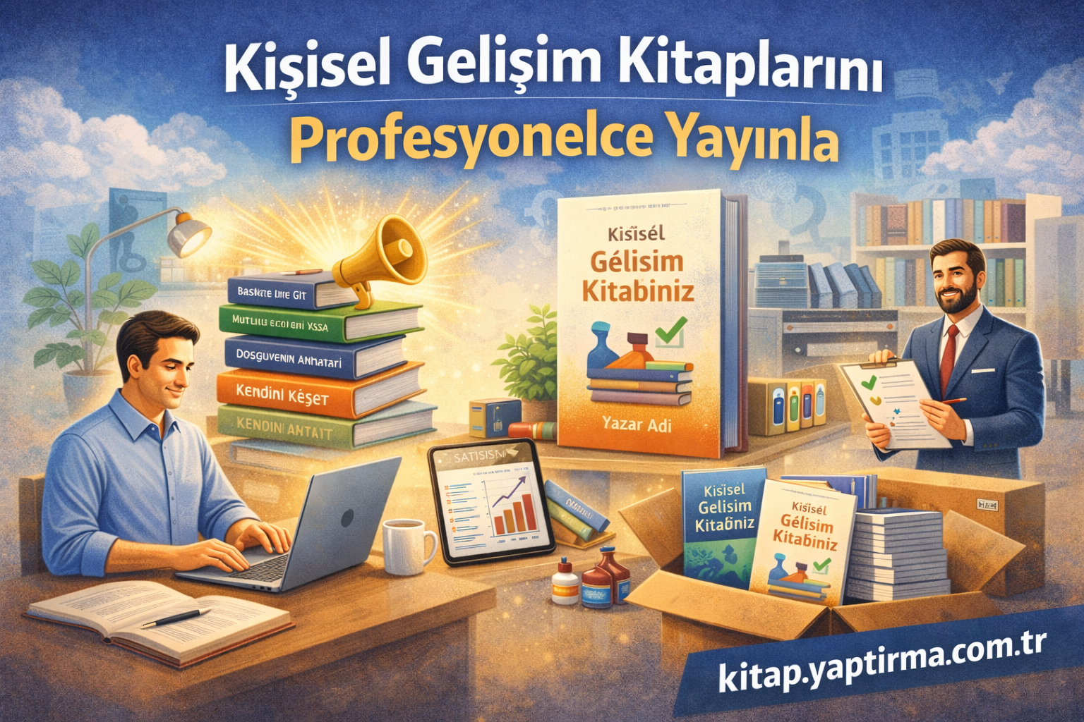Read more about the article Kişisel Gelişim Kitaplarını Profesyonelce Yayınla
