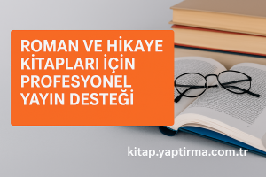 Read more about the article Roman ve Hikaye Kitapları İçin Profesyonel Yayın Desteği