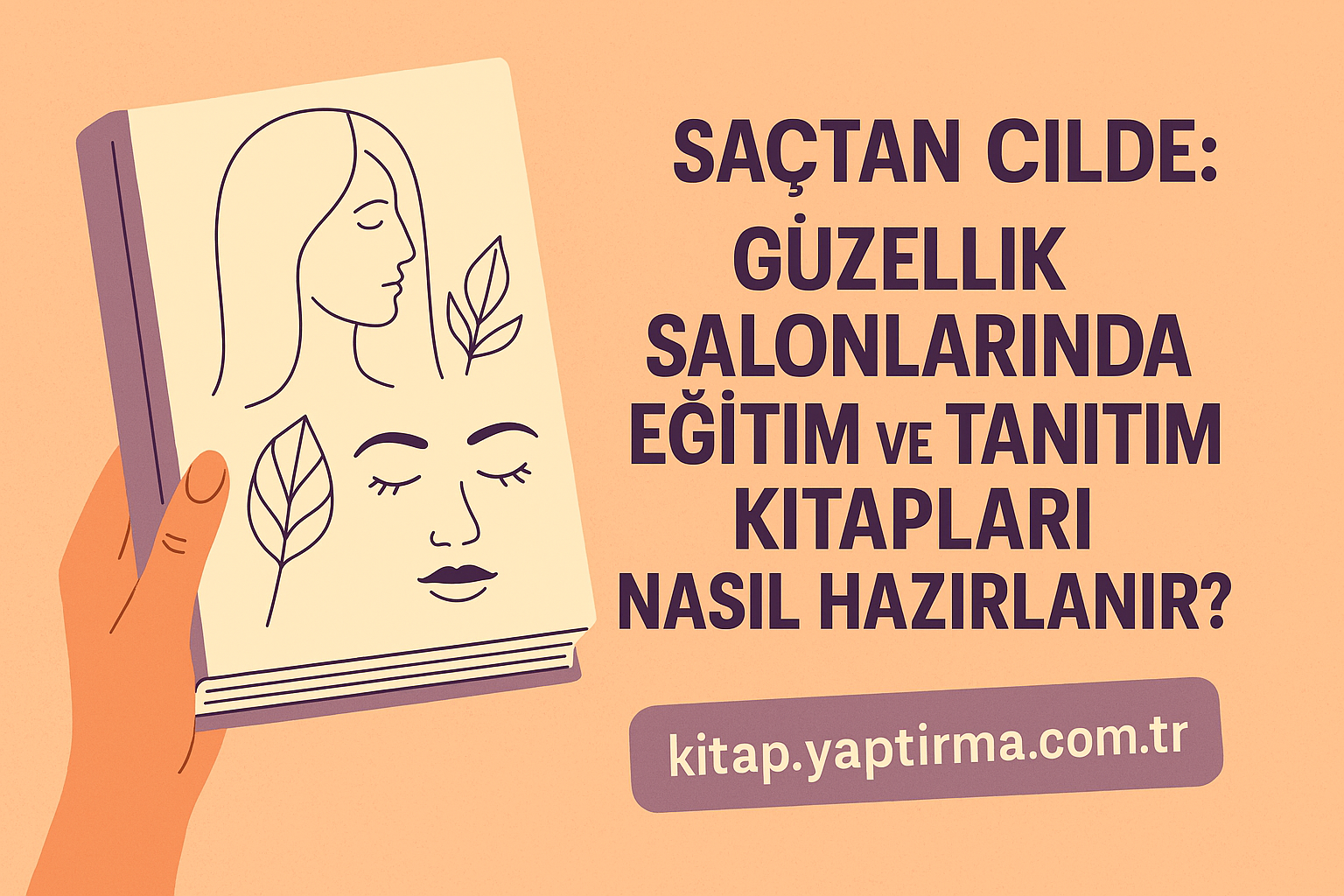 Read more about the article Saçtan Cilde: Güzellik Salonlarında Eğitim ve Tanıtım Kitapları Nasıl Hazırlanır?