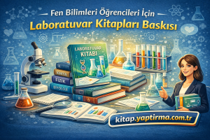 Read more about the article Fen Bilimleri Öğrencileri İçin Laboratuvar Kitapları Baskısı