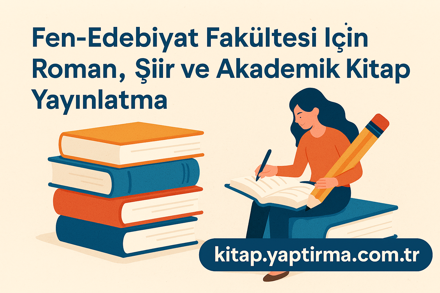 Read more about the article Fen-Edebiyat Fakültesi İçin Roman, Şiir ve Akademik Kitap Yayınlatma