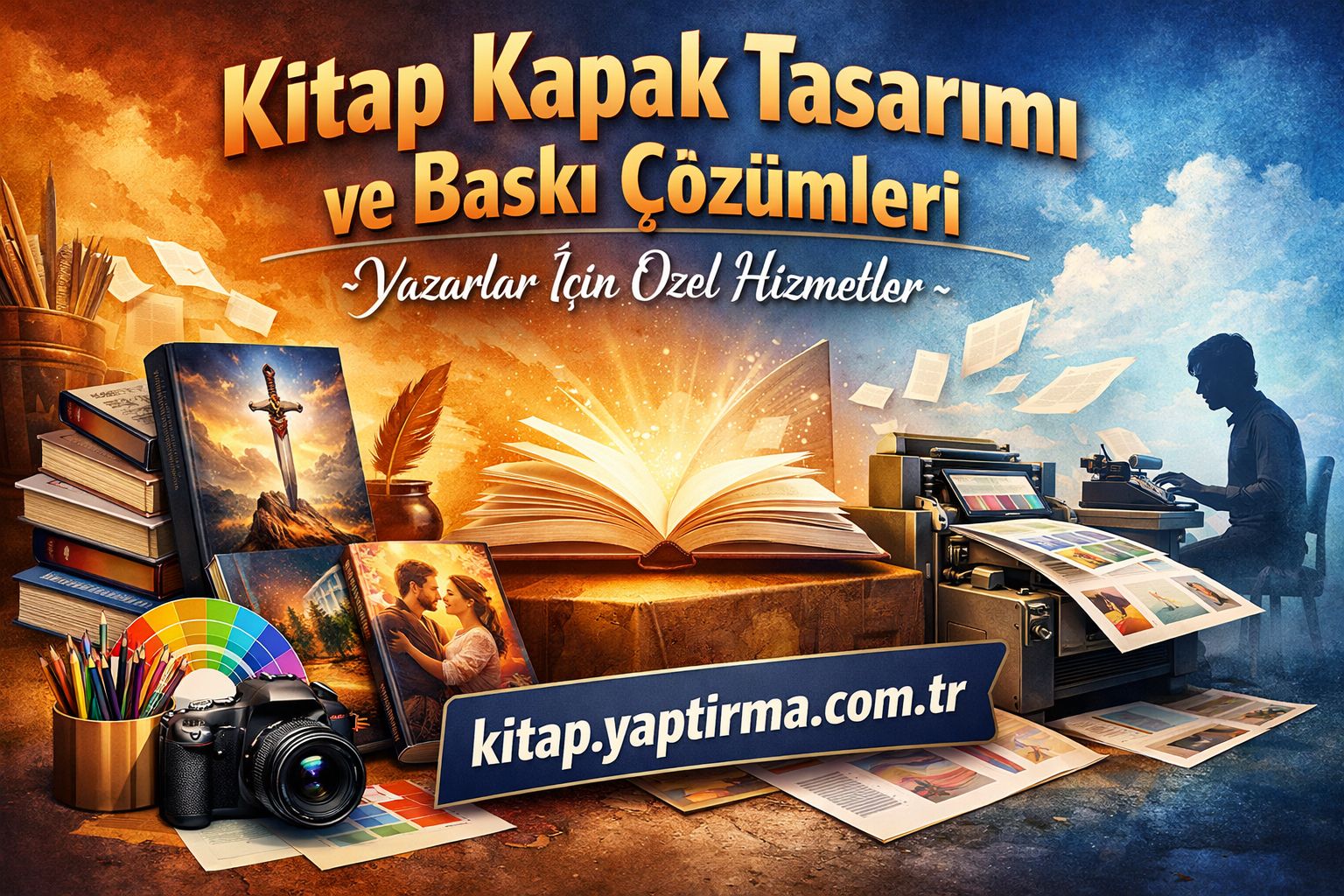 Read more about the article Kitap Kapak Tasarımı ve Baskı Çözümleri | Yazarlar İçin Özel Hizmetler