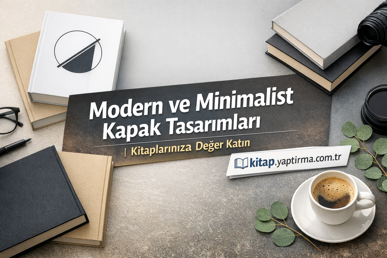 Read more about the article Modern ve Minimalist Kapak Tasarımları | Kitaplarınıza Değer Katın
