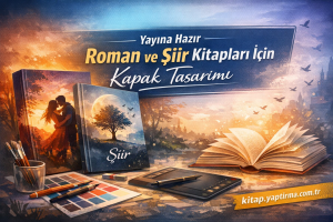 Read more about the article Yayına Hazır Roman ve Şiir Kitapları İçin Kapak Tasarımı