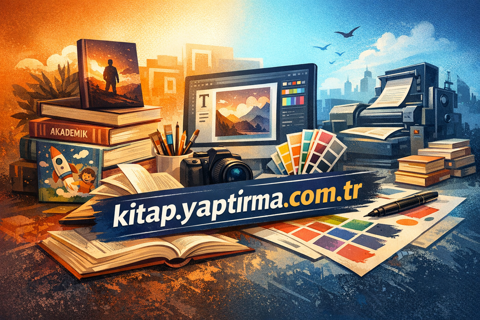 Read more about the article Yazarlar İçin Kitap Basımı ve Kapak Tasarımı Hizmeti