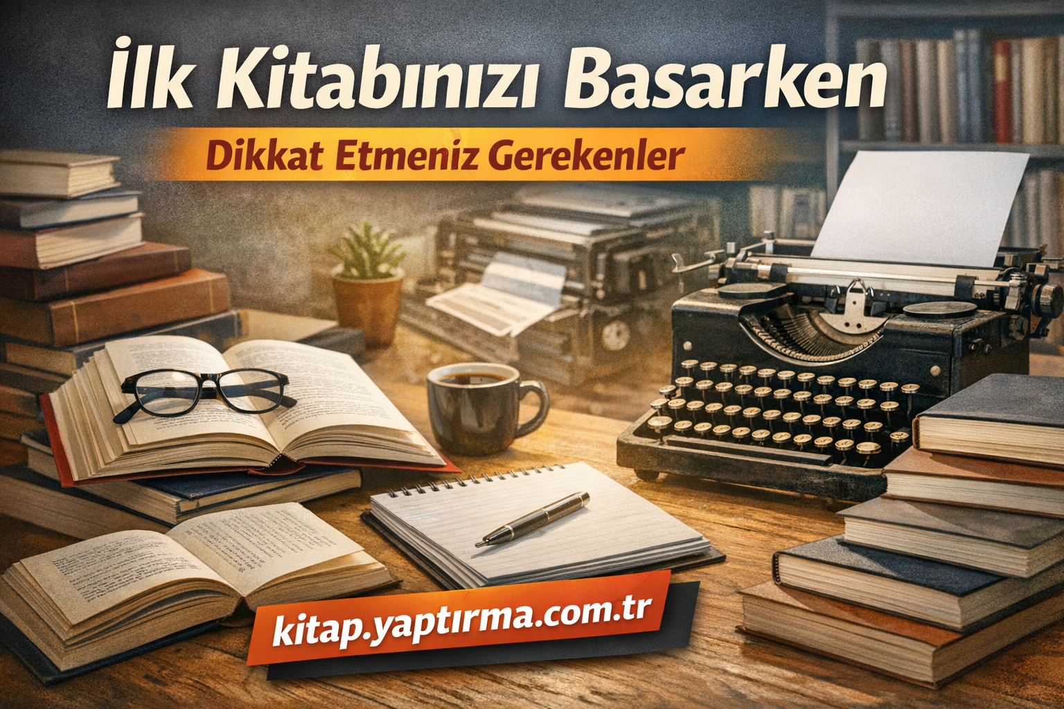 Read more about the article İlk Kitabınızı Basarken Dikkat Etmeniz Gerekenler