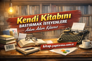 Read more about the article Kendi Kitabını Bastırmak İsteyenlere Adım Adım Kılavuz