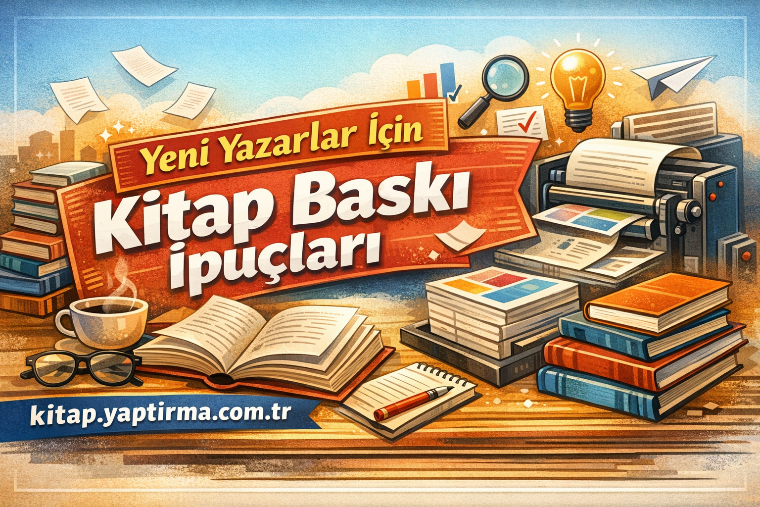 Read more about the article Yeni Yazarlar İçin Kitap Baskı İpuçları
