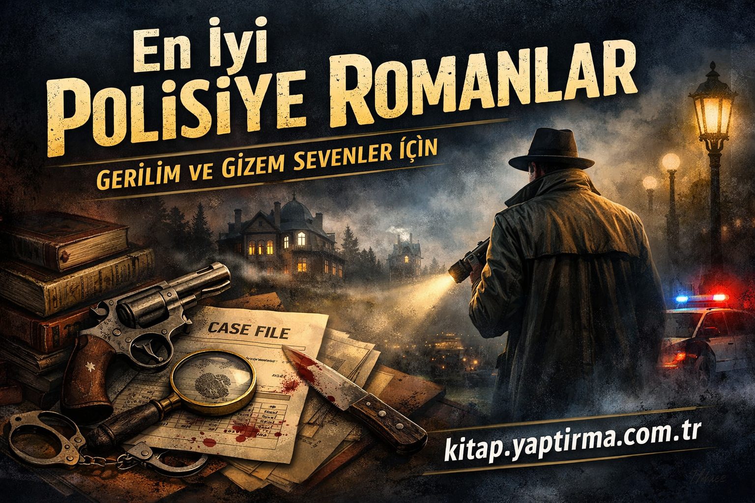 Read more about the article En İyi Polisiye Romanlar – Gerilim ve Gizem Sevenler İçin