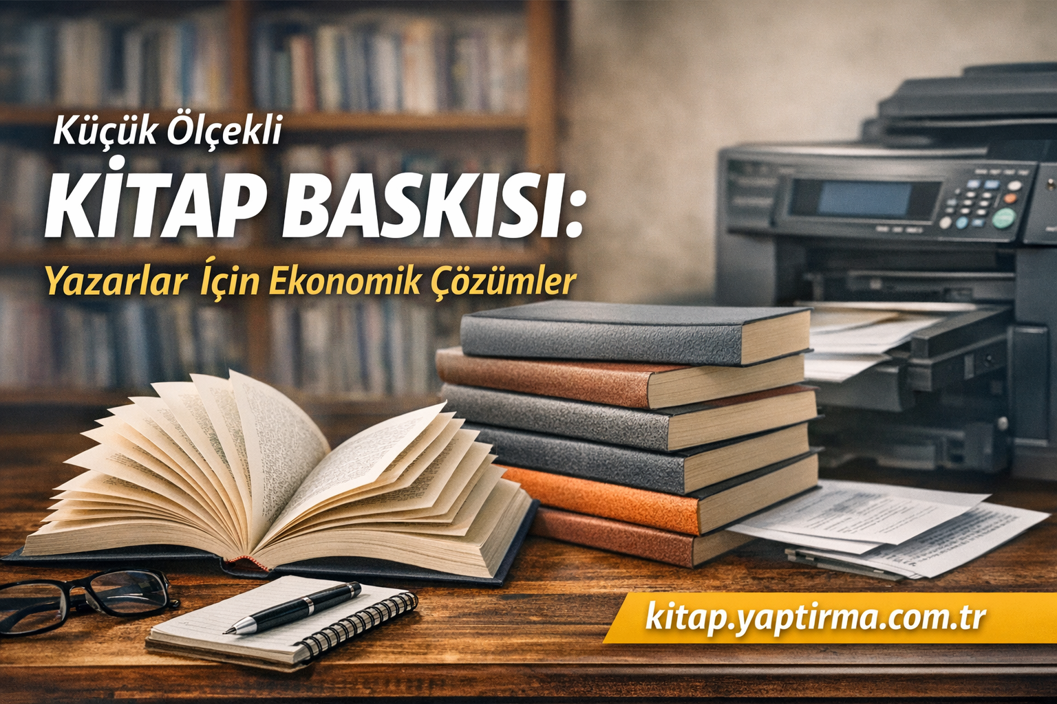 Read more about the article Küçük Ölçekli Kitap Baskısı: Yazarlar İçin Ekonomik Çözümler