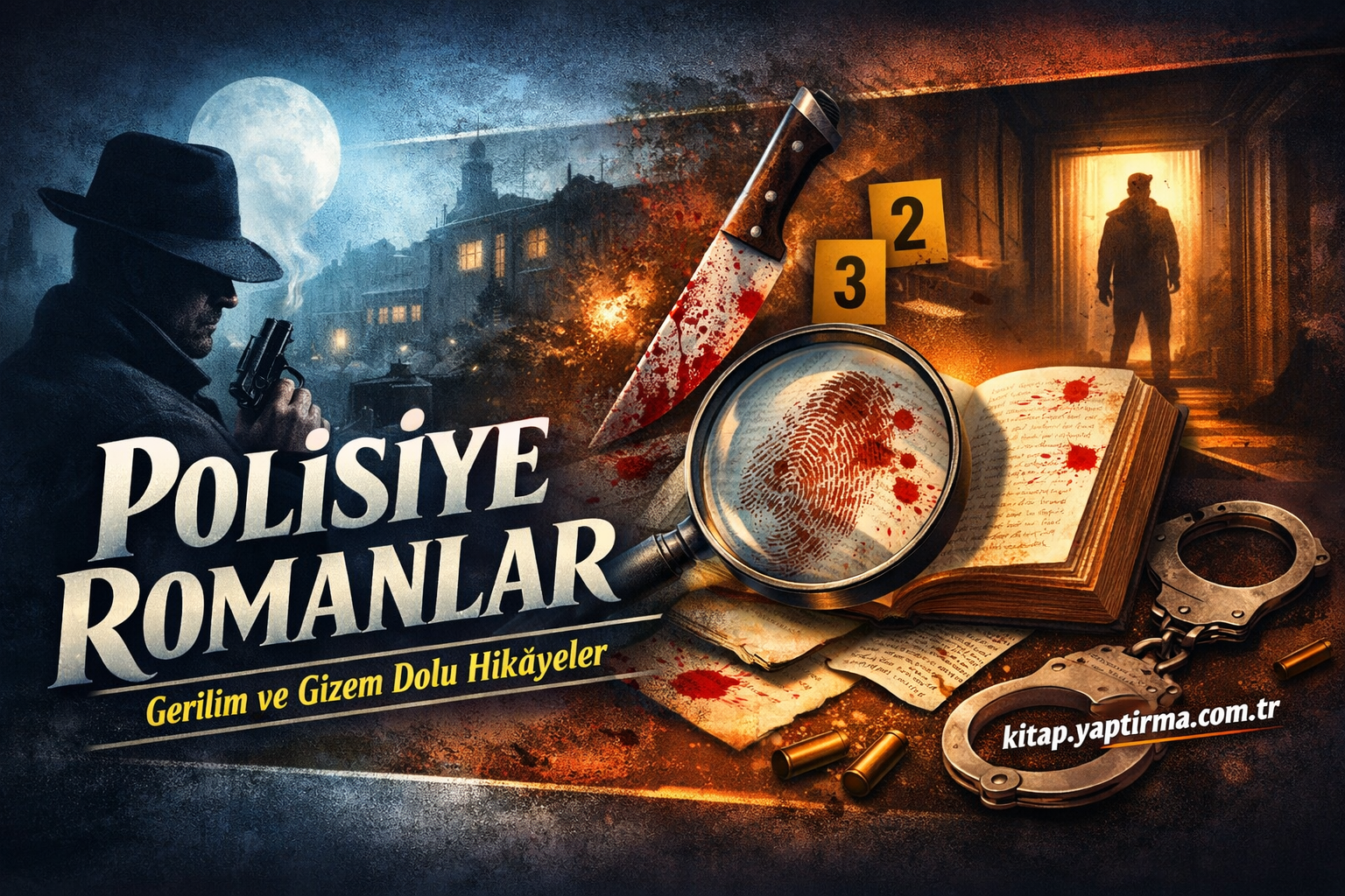 Read more about the article Polisiye Romanlar: Gerilim ve Gizem Dolu Hikâyeler