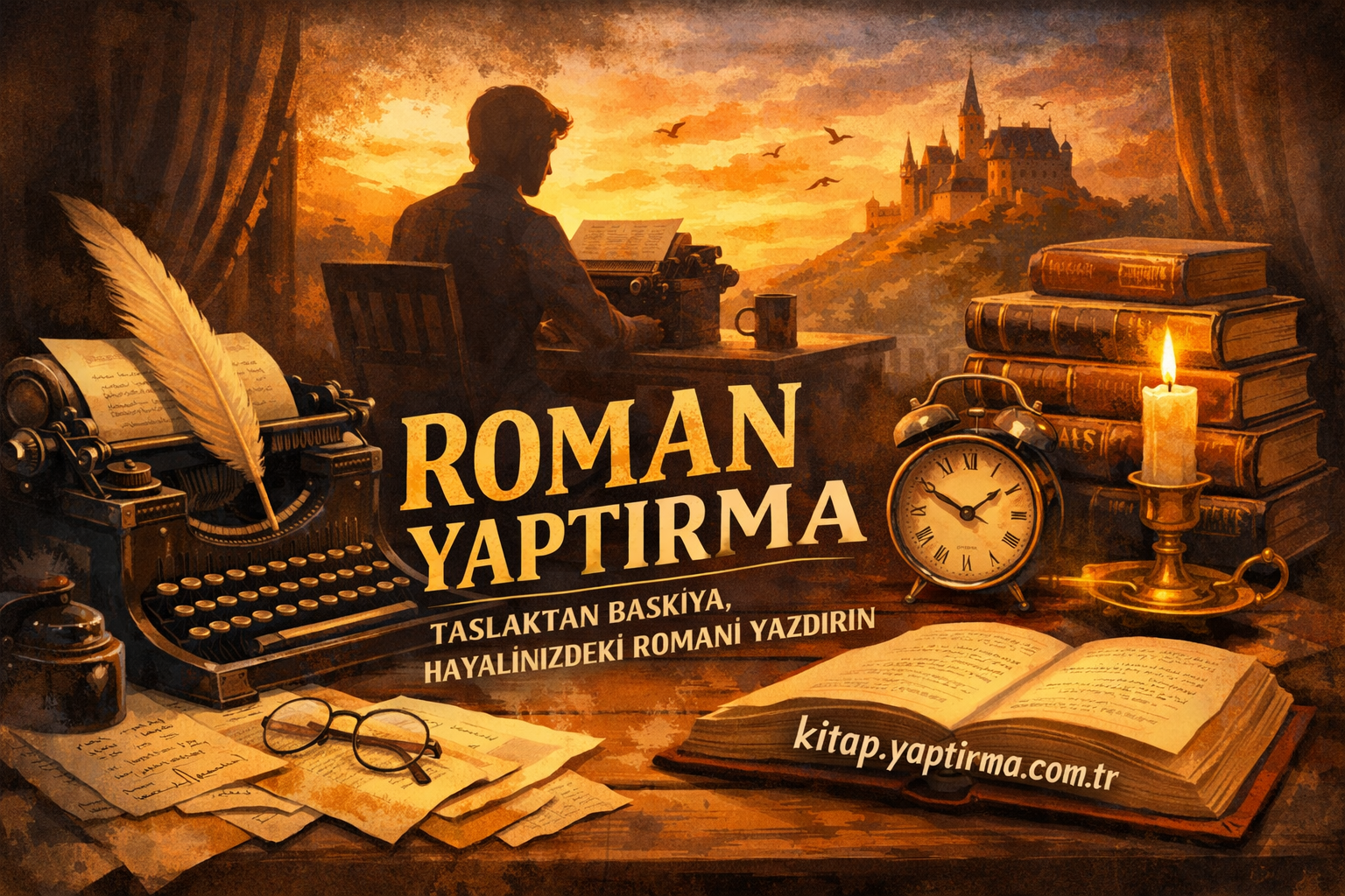 Read more about the article Roman Yaptırma – Taslaktan Baskıya, Hayalinizdeki Romanı Yazdırın