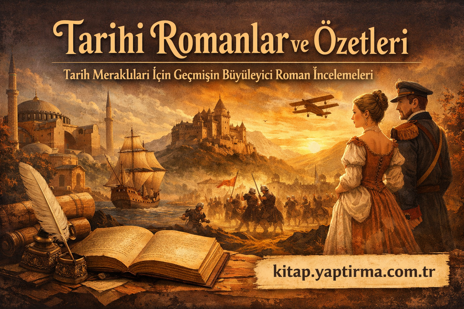 Read more about the article Tarihi Romanlar Ve Özetleri – Tarih Meraklıları İçin Geçmişin Büyüleyici Roman İncelemeleri
