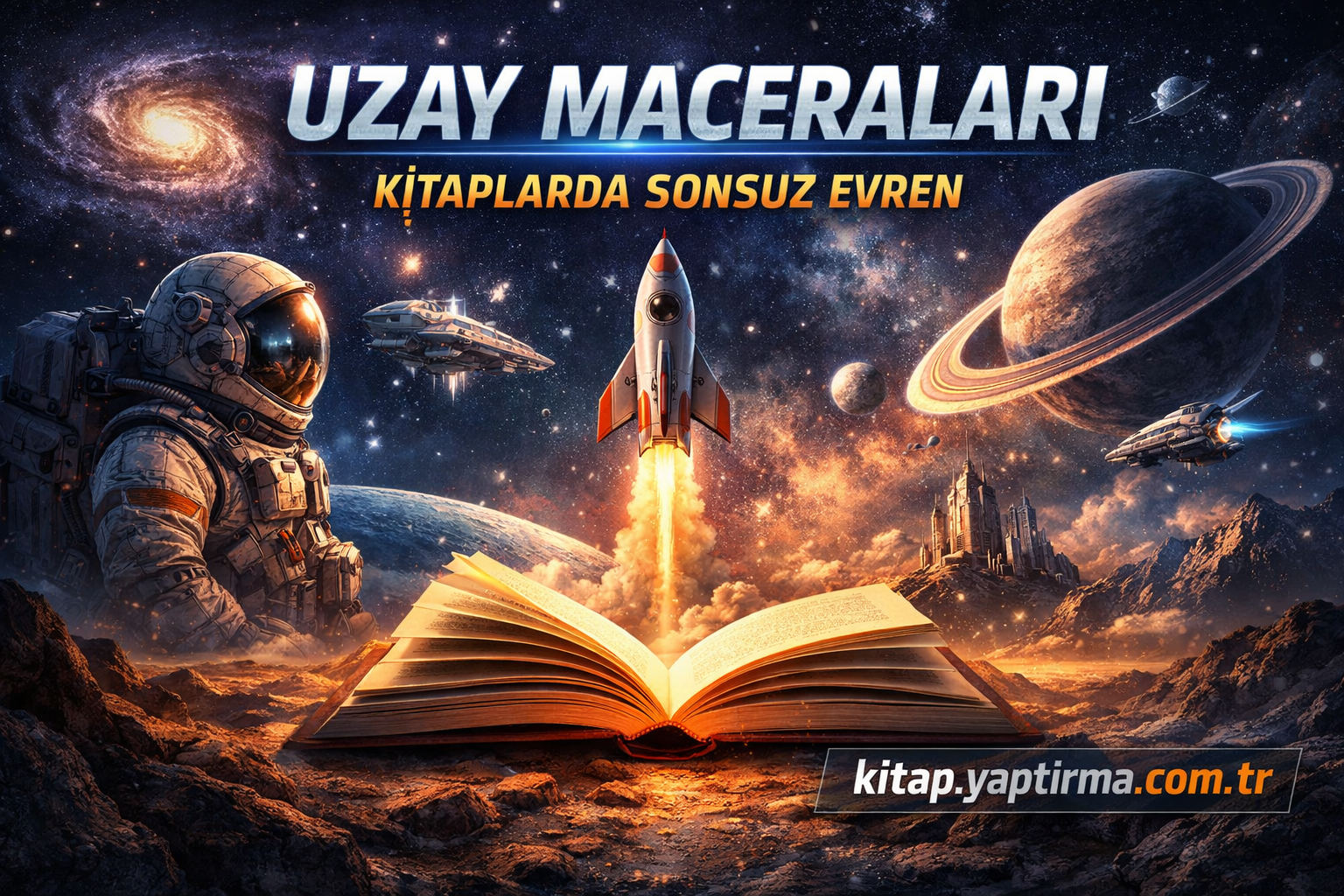 Read more about the article Uzay Maceraları: Kitaplarda Sonsuz Evren