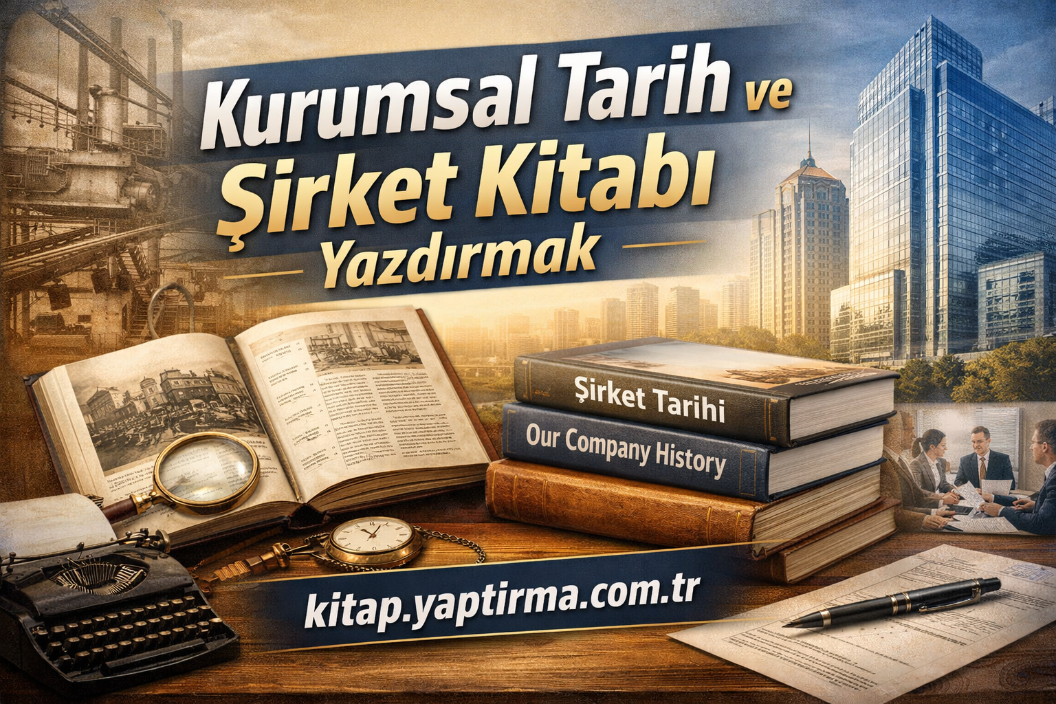 Read more about the article Kurumsal Tarih ve Şirket Kitabı Yazdırmak – Markanızın Hikayesini Profesyonelce Anlatın, Kurumsal Kimliğinizi Güçlendirin