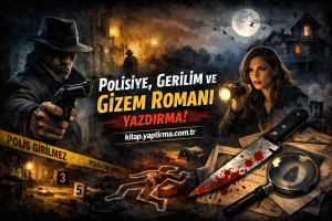 Read more about the article Polisiye, Gerilim ve Gizem Romanı Yazdırma – Okuyucuları Heyecanlandıracak Hikayeler