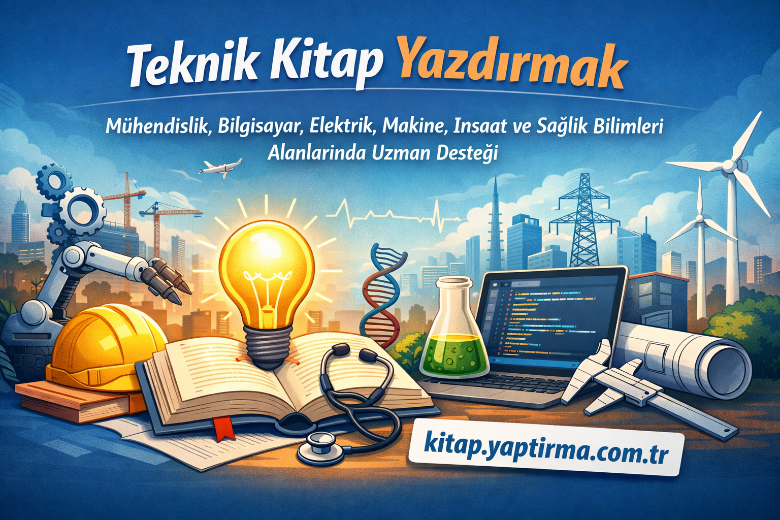 Read more about the article Teknik Kitap Yazdırmak – Mühendislik, Bilgisayar, Elektrik, Makine, İnşaat ve Sağlık Bilimleri Alanlarında Uzman Desteği