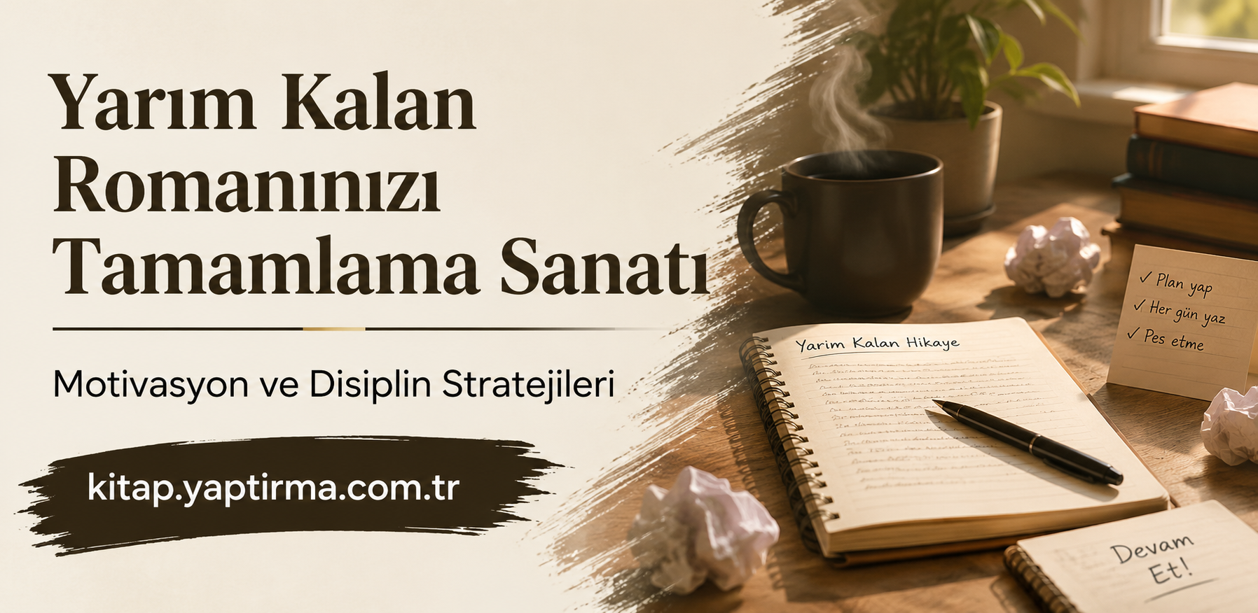 Read more about the article Yarım Kalan Romanınızı Tamamlama Sanatı | Motivasyon ve Disiplin Stratejileri